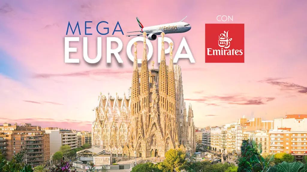 Mega Europa con Emirates